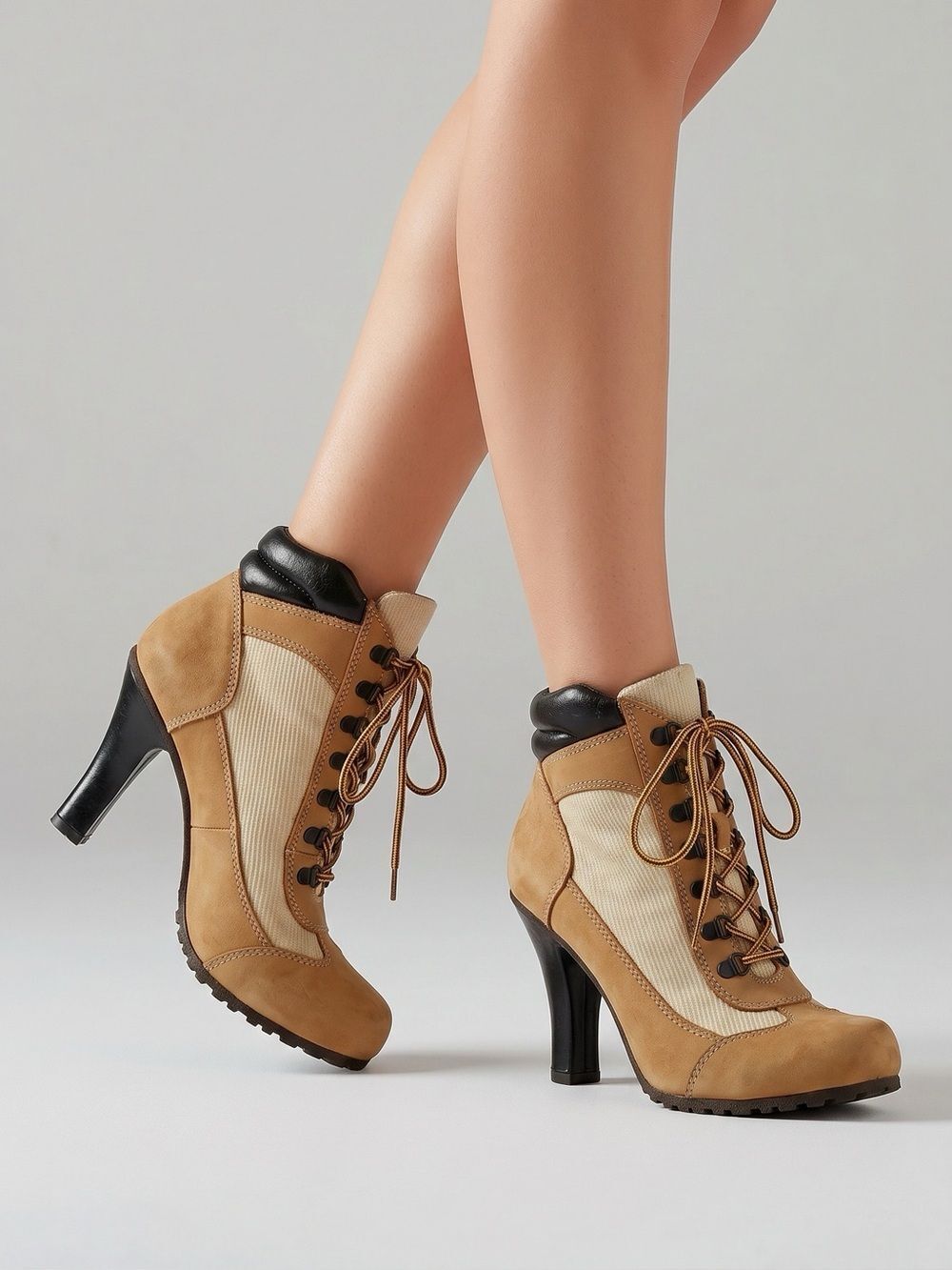 Vintage Lenoxx High Heelwork Boots Size 7.5 View 2